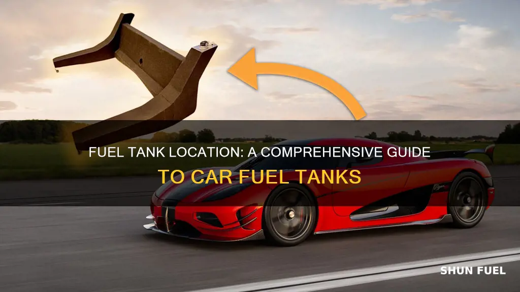 where is the fuel tank in a car