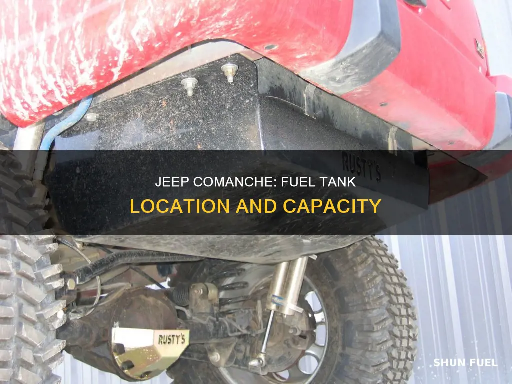 where is the fuel tank in a jeep comanche