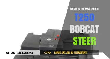 Bobcat T250 Fuel Tank: Location and Access Guide