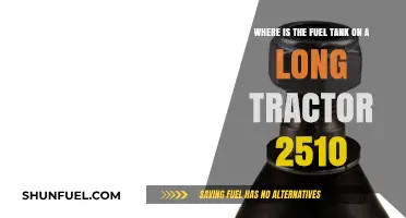 Tractor Fuel Tank Location: Long 2510 Model Guide