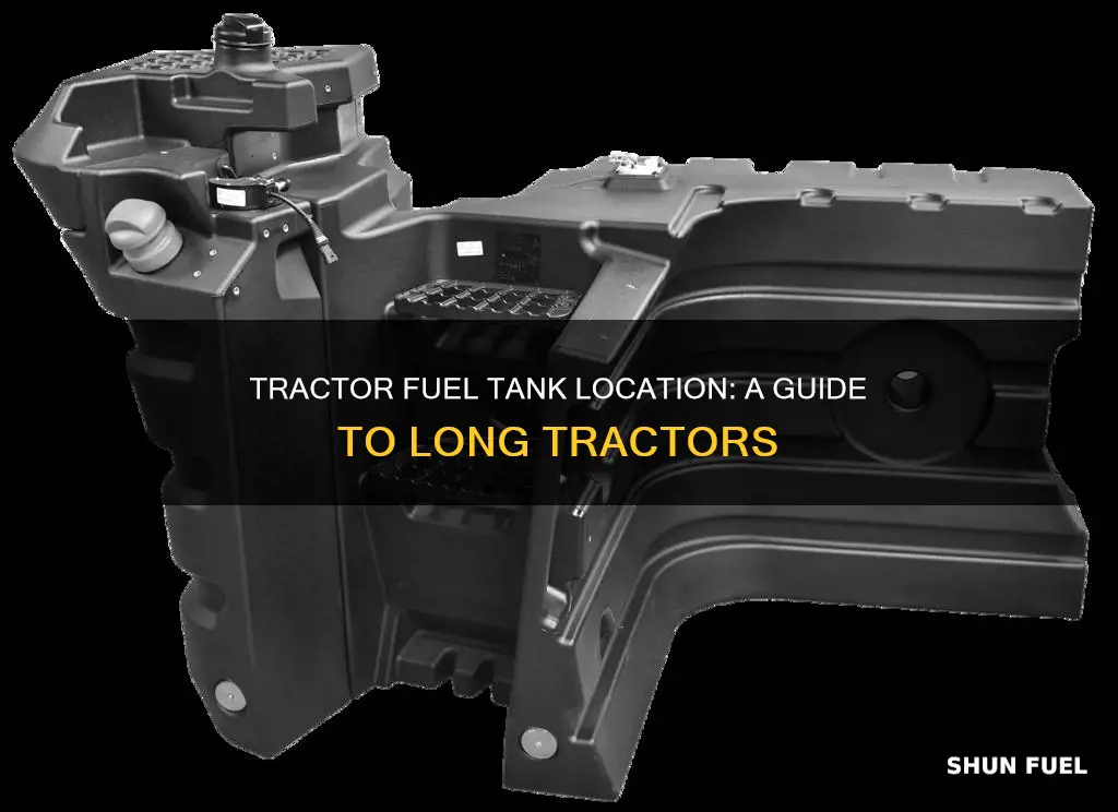 where is the fuel tank on a long tractor