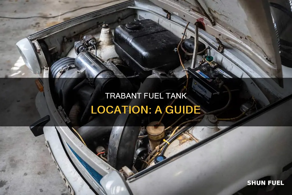 where is the fuel tank on a trabant