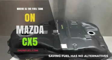 Mazda CX-5: Fuel Tank Location and Access