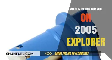 Locating the Fuel Tank Vent on 2005 Explorers