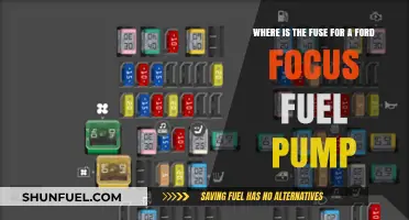 Finding the Ford Focus Fuel Pump Fuse: A Quick Guide