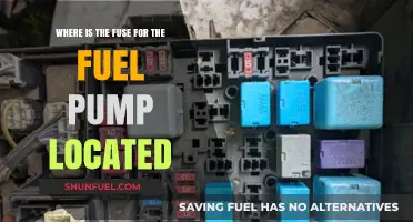 Finding the Fuel Pump Fuse: A Quick Location Guide