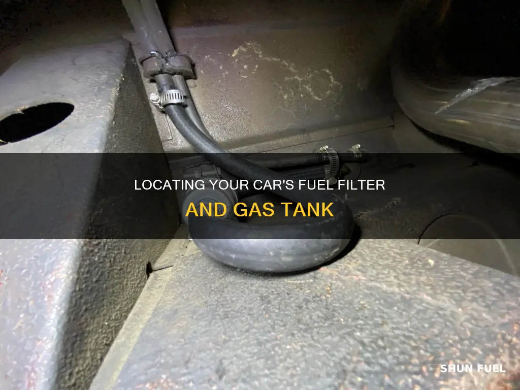 where is the gas tank fuel filter