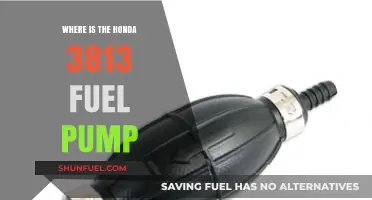 Locating the Honda 3813 Fuel Pump: A Comprehensive Guide