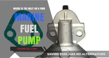 Locating the Inlet on a Ford Marine Fuel Pump: A Guide