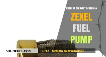 Locating the Inlet Screen on Your Zexel Fuel Pump: A Guide