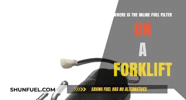 Locating Forklift Inline Fuel Filters: A Step-by-Step Guide