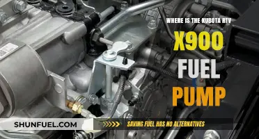 Locating the Kubota RTV X900 Fuel Pump: A Quick Guide