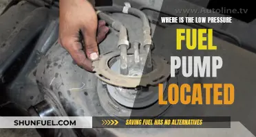 Locating the Low-Pressure Fuel Pump: Where Is It?