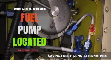 Locating the PA-30 Electric Fuel Pump: A Comprehensive Guide