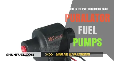 Locating Part Numbers on Facet Puralator Fuel Pumps: A Quick Guide
