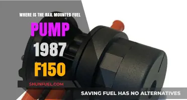 Locating the Rail-Mounted Fuel Pump in a 1987 Ford F150