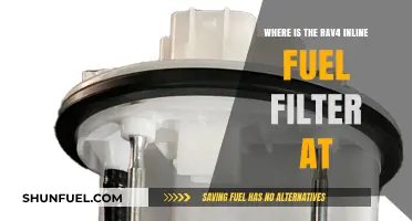 Rav4 Fuel Filter: Where is it Located?
