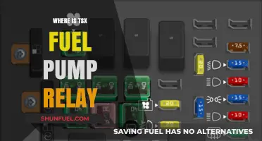 Locating the TSX Fuel Pump Relay: A Comprehensive Guide