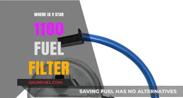 Locating the V Star 1100 Fuel Filter