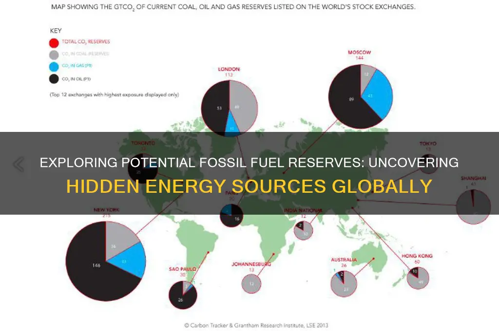where might there be potential reserves for fossil fuels