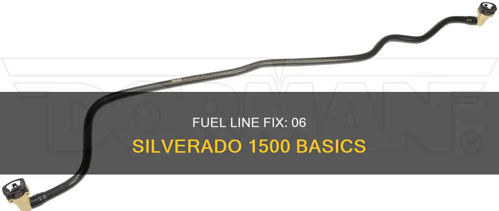 where sre fuel lines on 06 silverado 1500