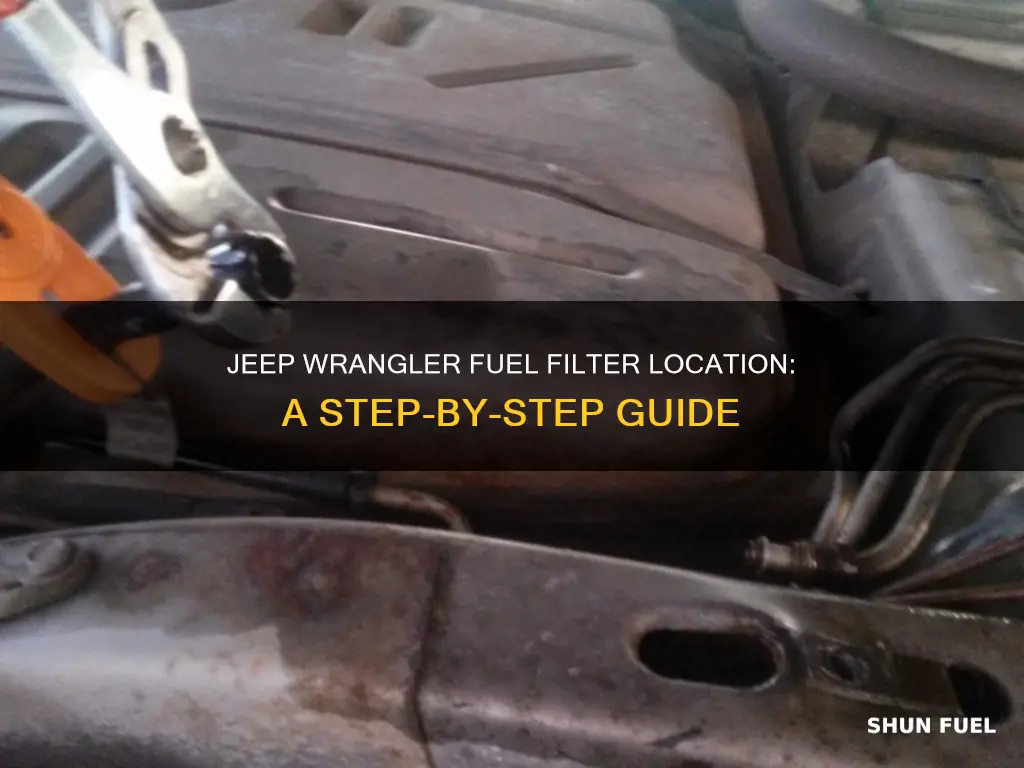 where the fuel filter is on 97 jeep wangler sport