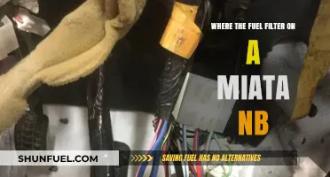 Miata NB Fuel Filter: Where is it Located?
