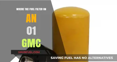 Finding the Fuel Filter Location in GMC Vehicles