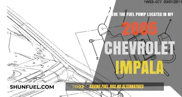 Locate Your 2005 Chevrolet Impala's Fuel Pump: A Quick Guide