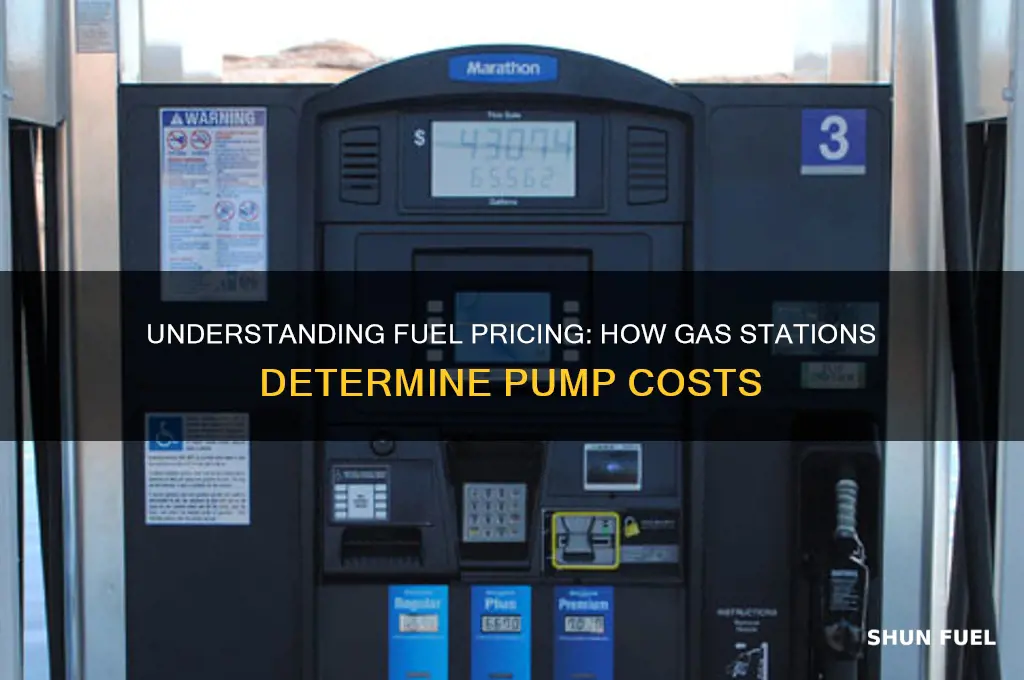 where they get the fuel prices at the pumps