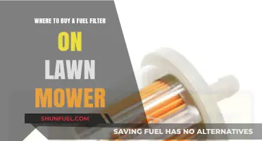 Lawn Mower Fuel Filter: Where to Buy and Replace