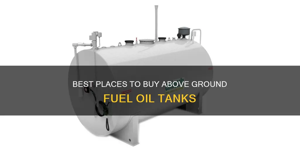 where to buy above ground fuel oil tanks