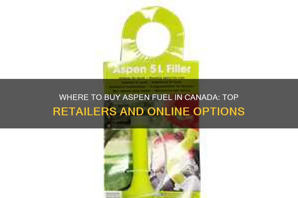 where to buy aspen fuel canada