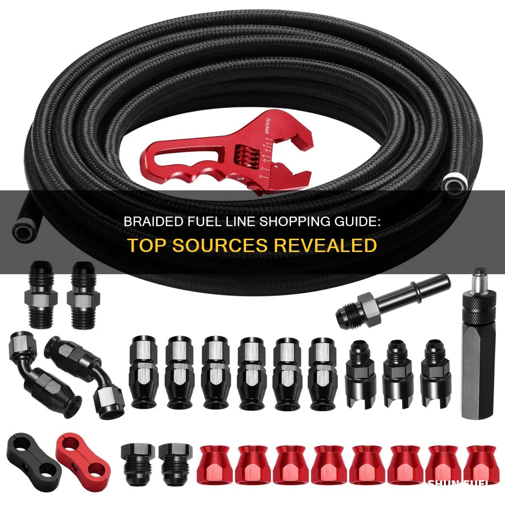 where to buy braided fuel line