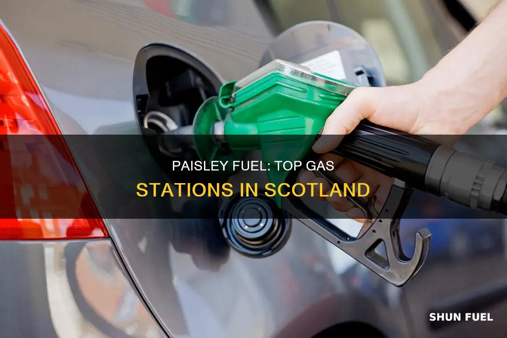 where to buy car fuel in paisley scotland