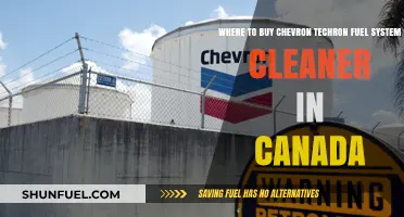 Where to Buy Chevron Techron Fuel System Cleaner in Canada