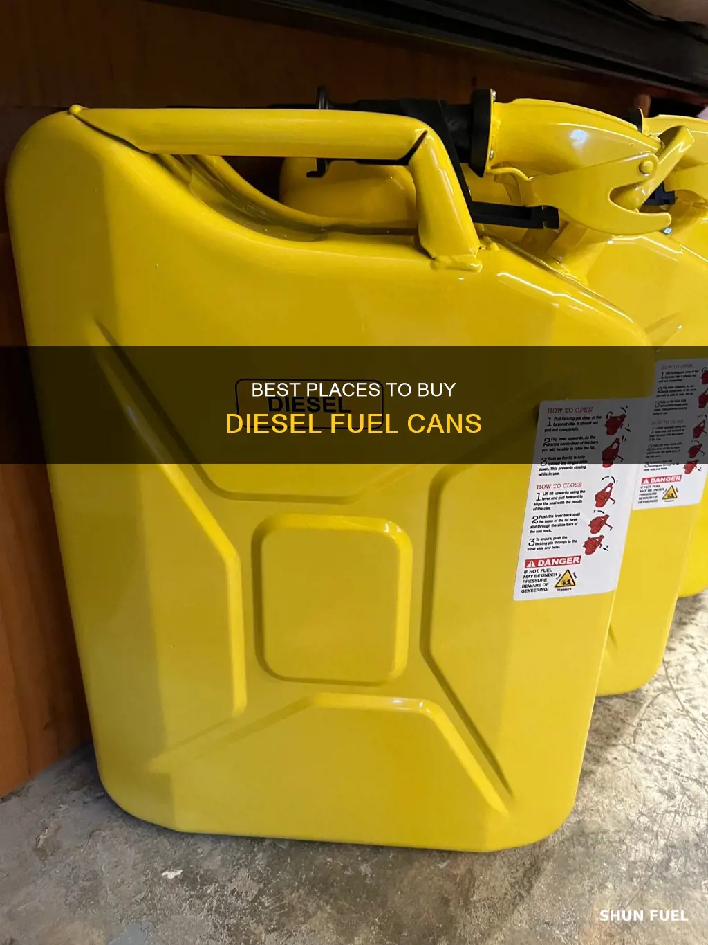 where to buy diesel fuel can