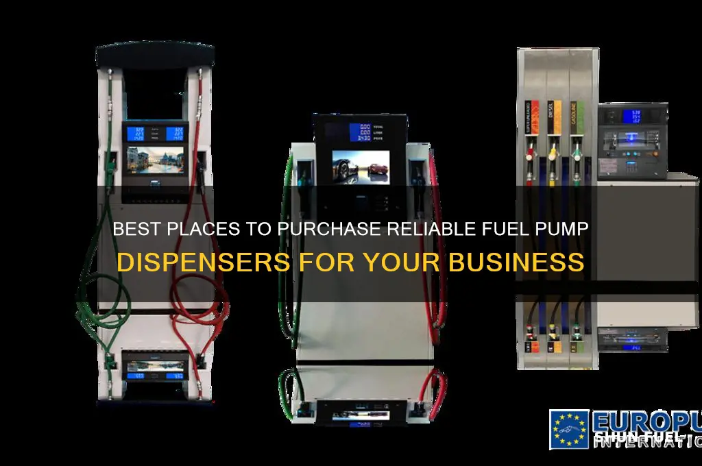 where to buy fuel pump dispenser