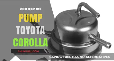 Best Places to Buy Toyota Corolla Fuel Pumps: A Comprehensive Guide