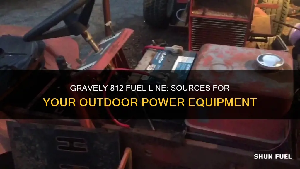 where to buy gravely 812 fuel line