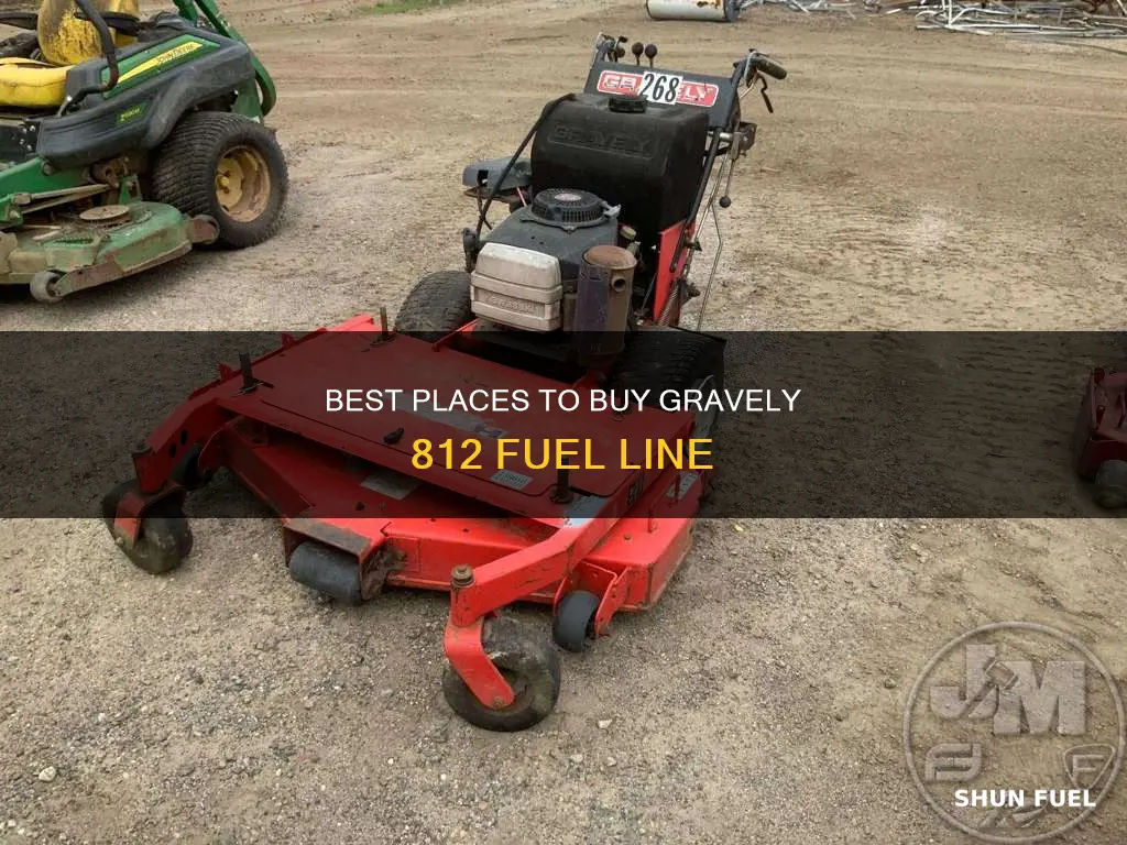 where to buy gravely 812 fuel line
