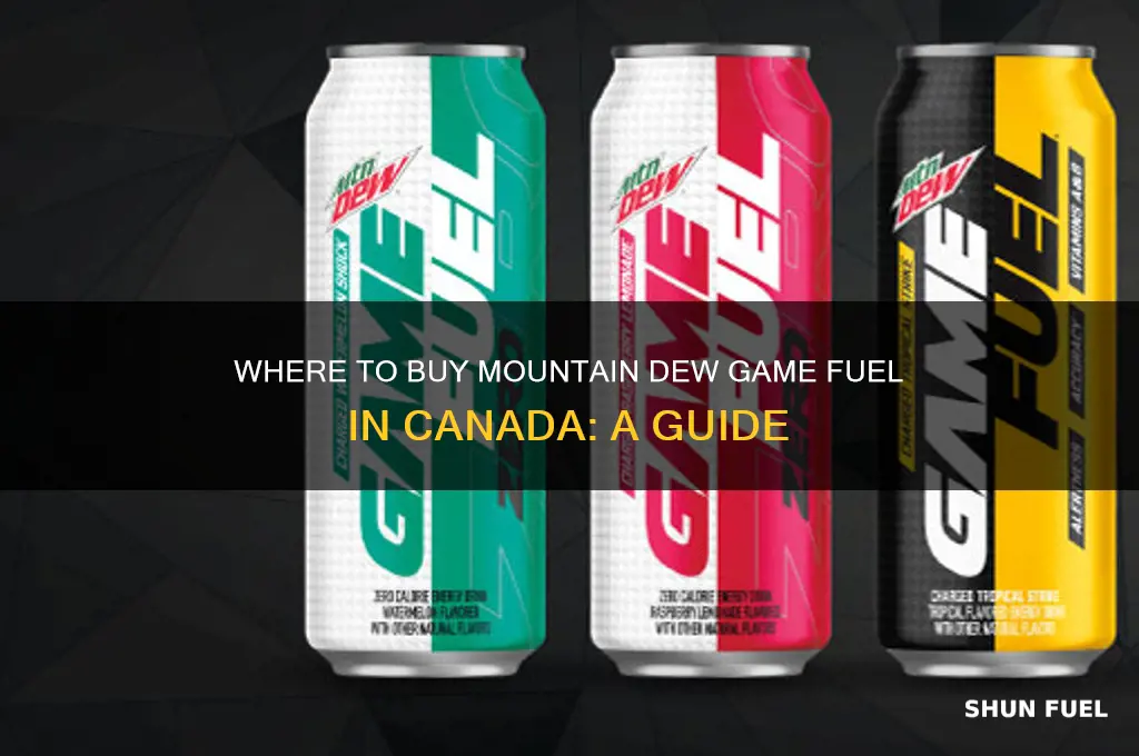 where to buy mountain dew game fuel canada