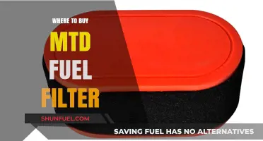 MTD Fuel Filters: Where to Buy Them?