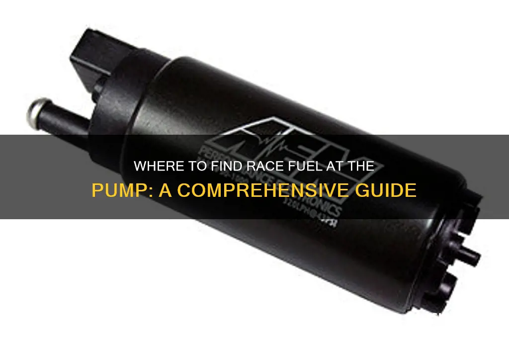where to buy race fuel at the pump