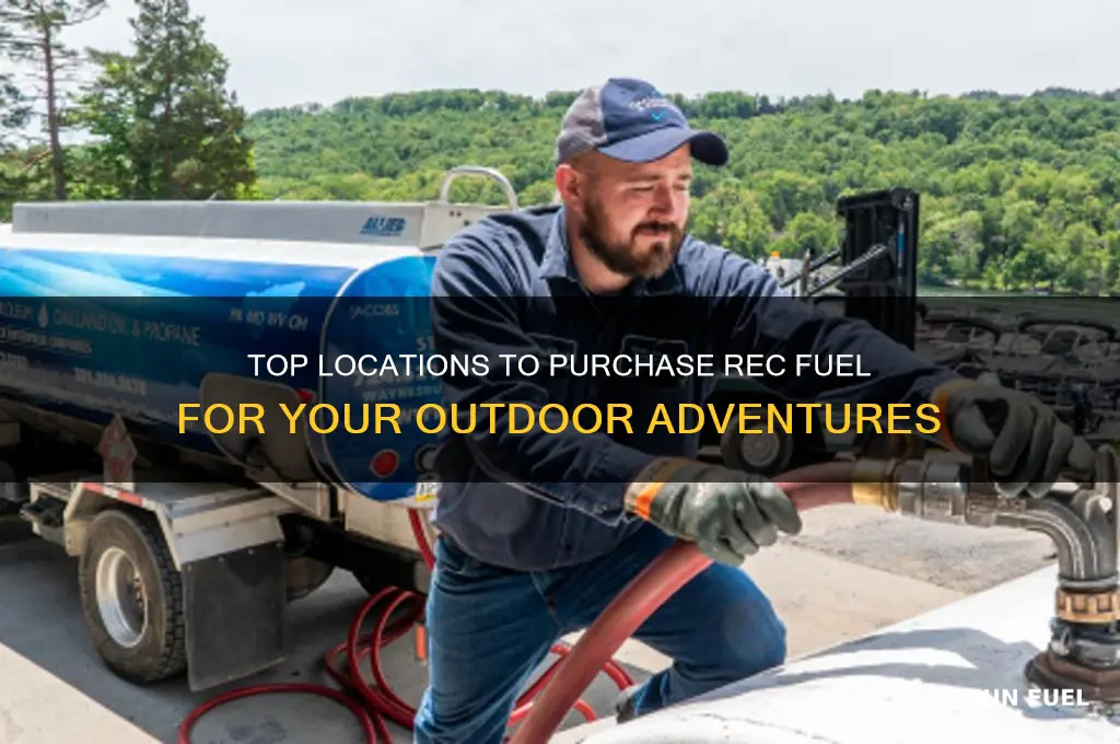 where to buy rec fuel
