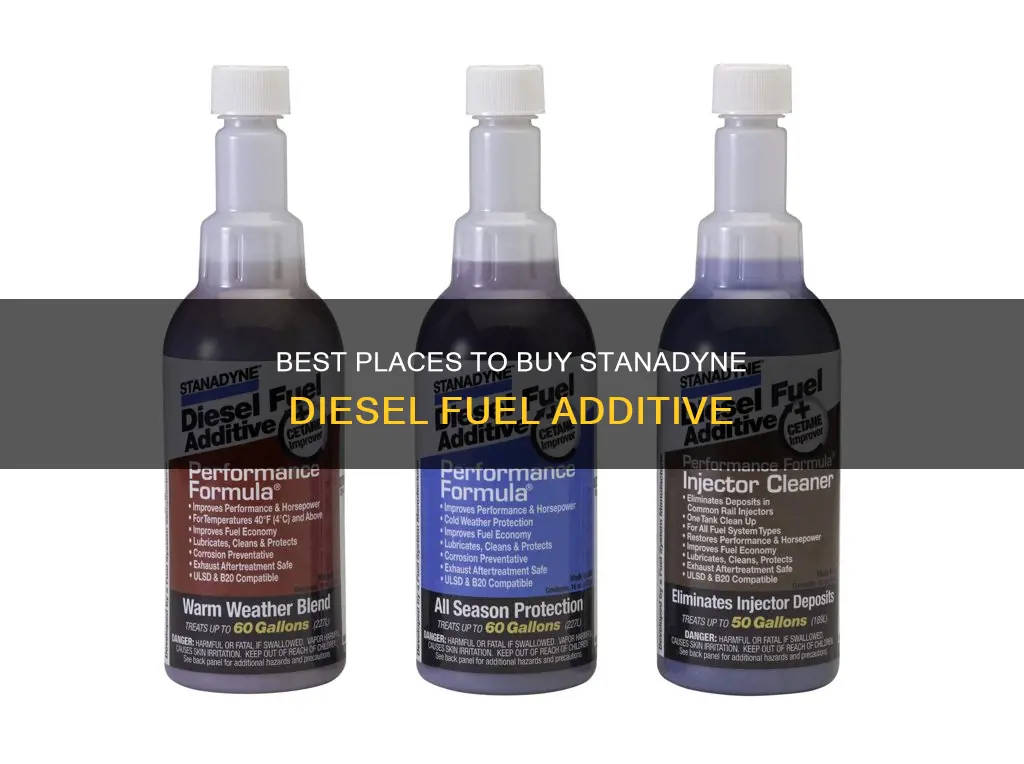 where to buy stanadyne diesel fuel additive