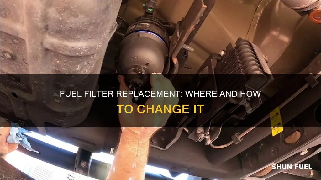 where to change fuel filter