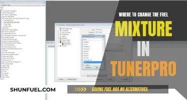 TunerPro Fuel Mixture Settings: Where to Adjust for Performance