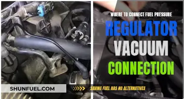 Fuel Pressure Regulator: Vacuum Connection Pointers