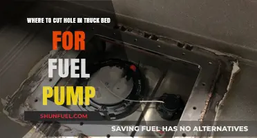 How to Safely Cut a Fuel Pump Hole in Your Truck Bed